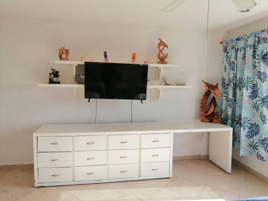 קנקון Confortable Depa En Condominio Frente Al Mar! מראה חיצוני תמונה