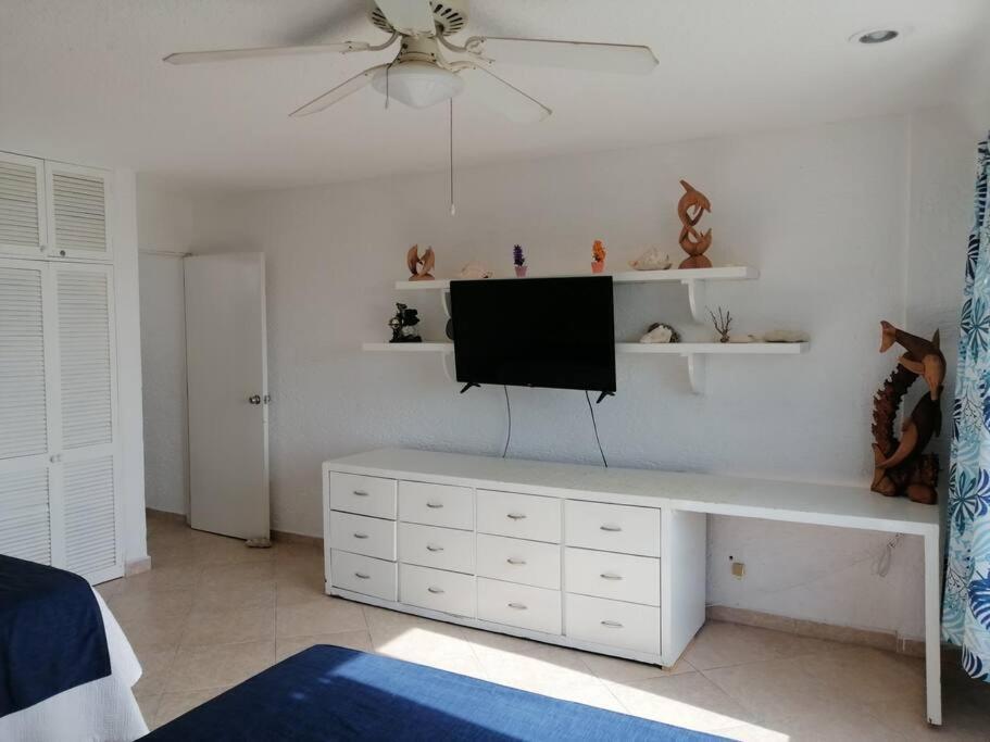 קנקון Confortable Depa En Condominio Frente Al Mar! מראה חיצוני תמונה