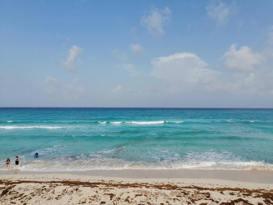 קנקון Confortable Depa En Condominio Frente Al Mar! מראה חיצוני תמונה